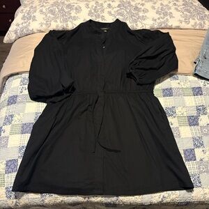 Banana Republic Black Long Sleeve Dress new without tags size XL
